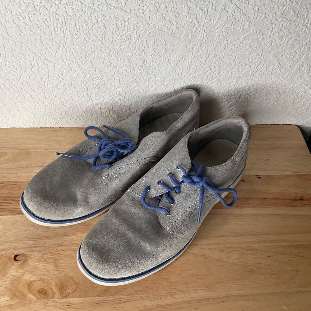 TIMBERLAND women’s 7,5‎ Oxford Derby shoes 8924A Earthkeepers CLASSIC gray suede - Picture 13 of 15